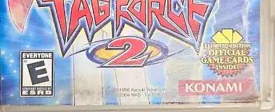 Yu-Gi-Oh! GX Tag Force 2, the ESRB box on its front