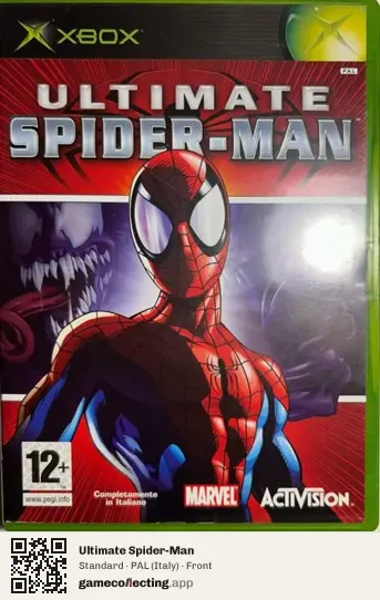 Ultimate Spider-Man Xbox, Italy box front