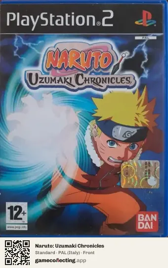 Naruto: Uzumaki Chronicles PlayStation 2, Italy box front