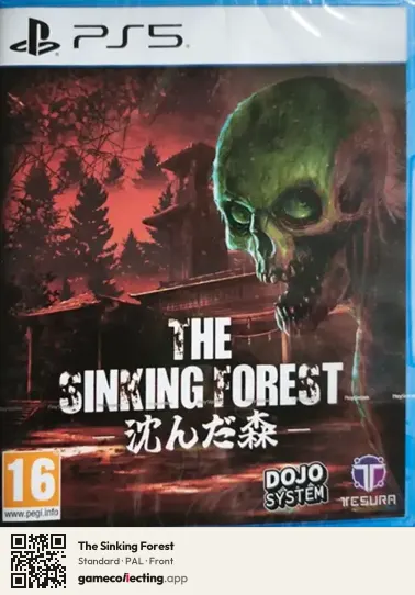 The Sinking Forest PlayStation 5, PAL box front