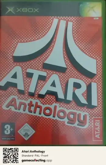 Atari Anthology Xbox, PAL box front
