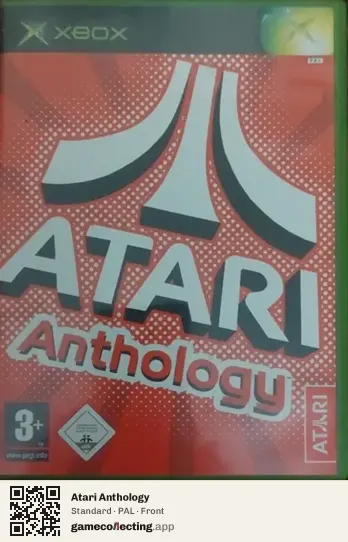 Atari Anthology Xbox, PAL box front