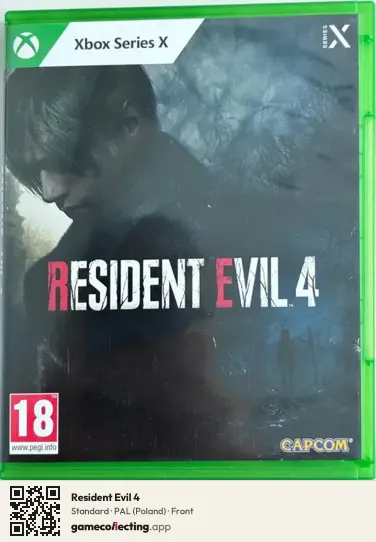 Resident Evil 4 Xbox Series X, Poland box front