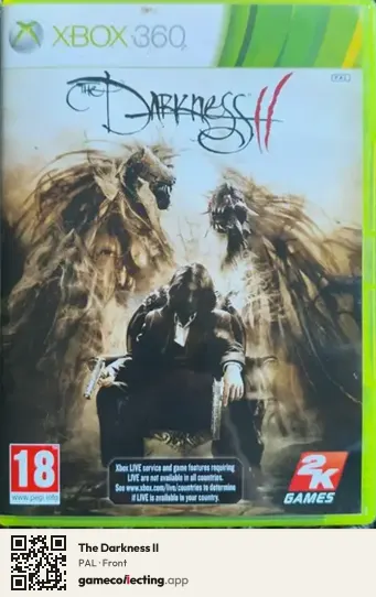 The Darkness II Xbox 360, PAL box front