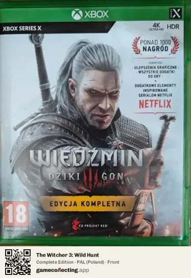 The Witcher 3: Wild Hunt Xbox Series X, Poland box front