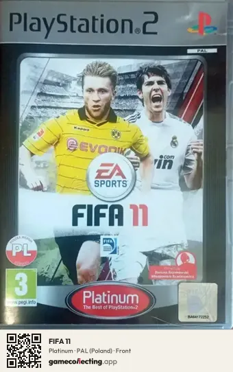 FIFA 11 PlayStation 2, Poland box front