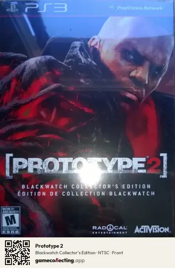 Prototype 2 PlayStation 3, NTSC box front