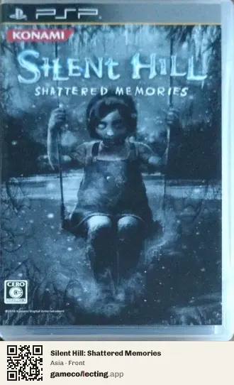 Silent Hill: Shattered Memories PlayStation Portable, Asia box front