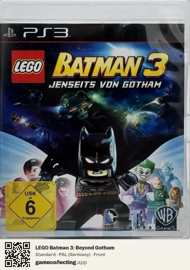 LEGO Batman 3: Beyond Gotham PlayStation 3, Germany box front
