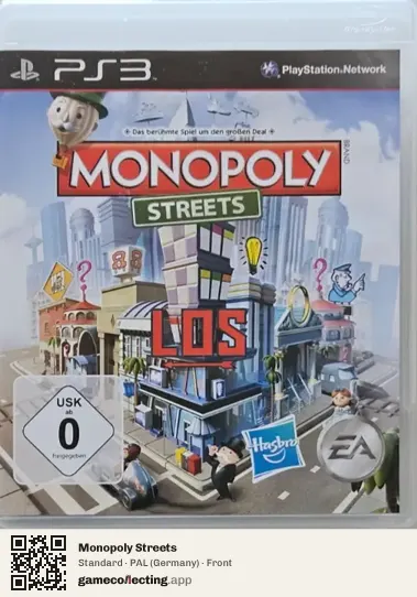 Monopoly Streets PlayStation 3, Germany box front