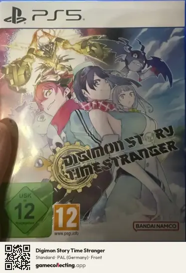 Digimon Story Time Stranger PlayStation 5, Germany box front