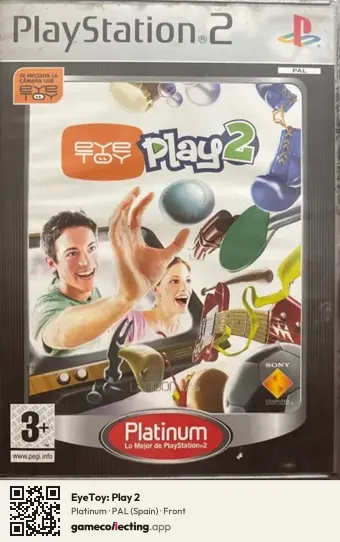 EyeToy: Play 2 PlayStation 2, Spain box front
