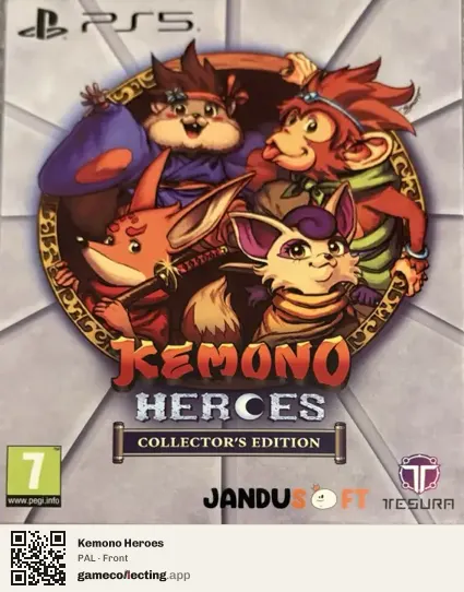Kemono Heroes PlayStation 5, PAL box front