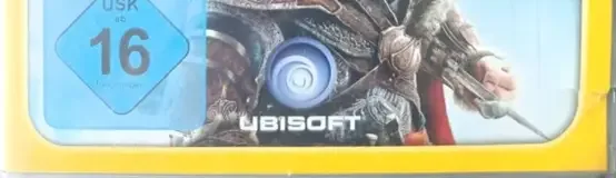 Assassin's Creed: Revelations, the USK square on its front