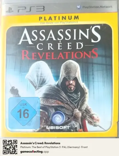 Assassin's Creed: Revelations PlayStation 3, Germany box front