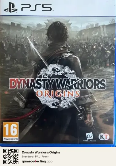Dynasty Warriors: Origins PlayStation 5, PAL box front