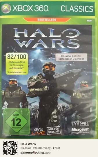 Halo Wars Xbox 360, Germany box front