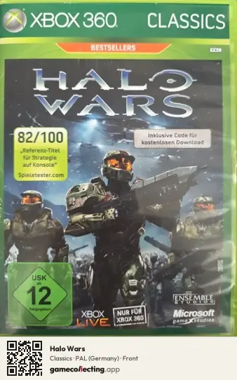 Halo Wars Xbox 360, Germany box front