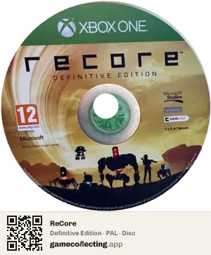 ReCore Xbox One, PAL disc