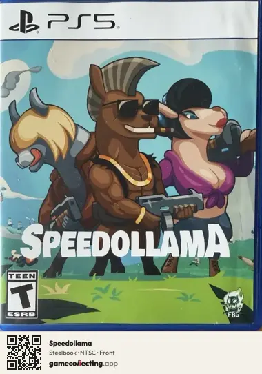 Speedollama PlayStation 5, NTSC box front