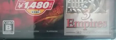 Dynasty Warriors 4: Empires, the CERO letter on its front