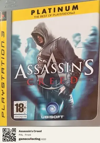 Assassin's Creed PlayStation 3, PAL box front