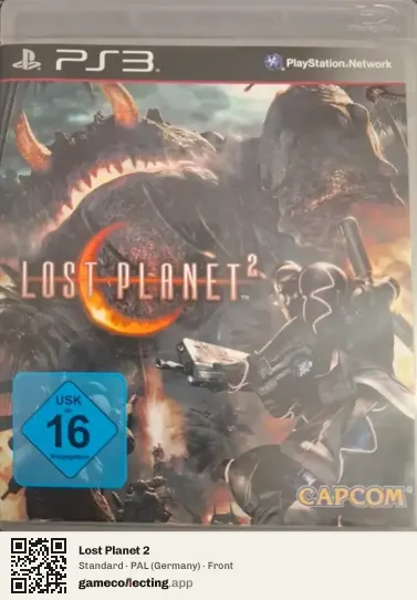Lost Planet 2 PlayStation 3, Germany box front