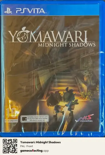 Yomawari: Midnight Shadows PlayStation Vita, PAL box front