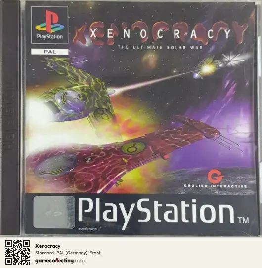 Xenocracy PlayStation, Germany box front