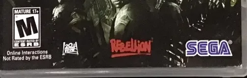 Aliens vs. Predator, the ESRB box on its front
