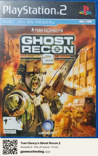 Tom Clancy's Ghost Recon 2 PlayStation 2, France box front