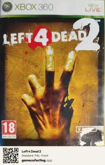 Left 4 Dead 2 Xbox 360, PAL box front