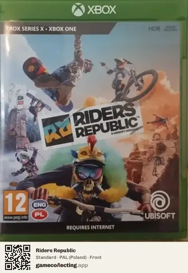 Riders Republic Xbox Series X, Poland box front