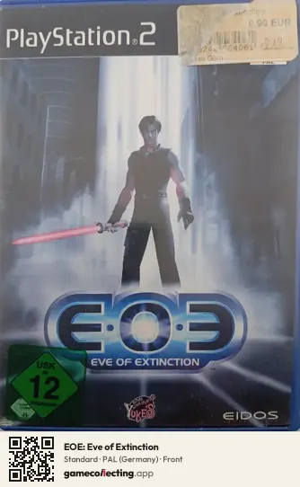 EOE: Eve of Extinction PlayStation 2, Germany box front