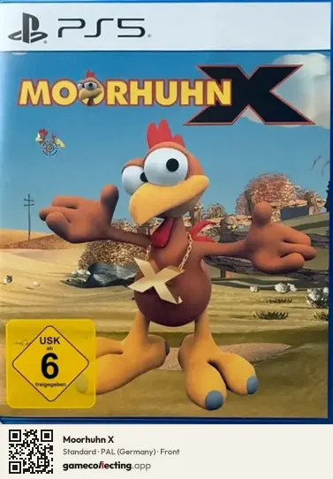 Moorhuhn X PlayStation 5, Germany box front