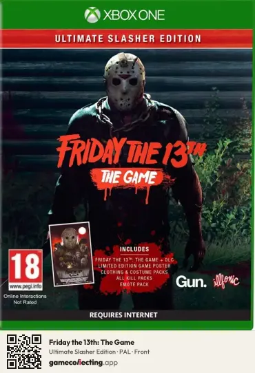 Friday the 13th: The Game Xbox One, PAL box front