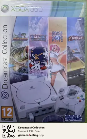 Dreamcast Collection Xbox 360, PAL box front