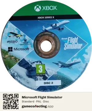 Microsoft Flight Simulator Xbox Series X, PAL disc