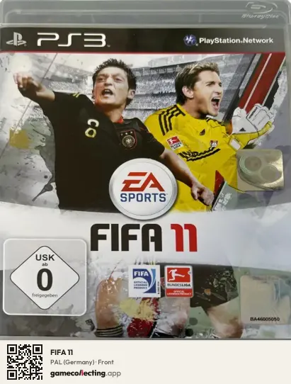 FIFA 11 PlayStation 3, Germany box front